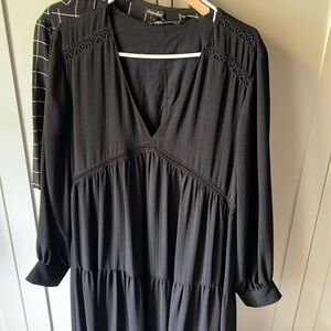Zara Maxi Black Dress L